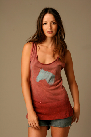 Burgundy Horse