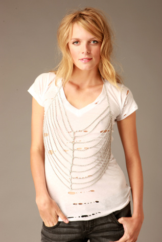 Rhinestone Bib Necklace