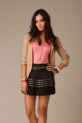 Sateen Ribbon Skirt