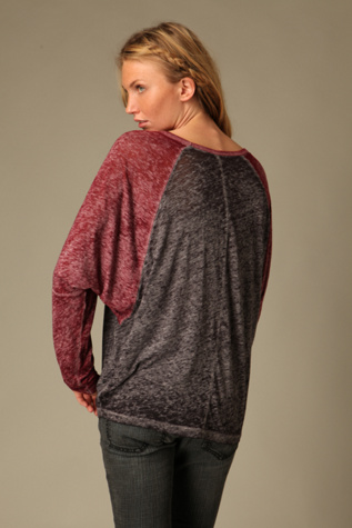 Washed Black/burgundy