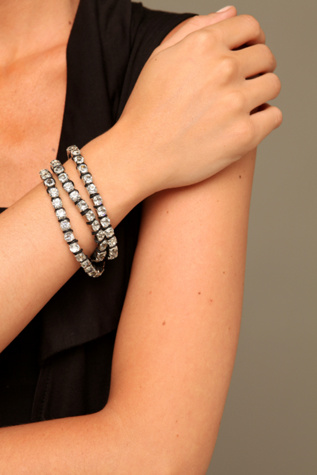 Black/Crystal