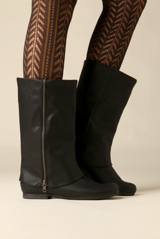 Zip Fold Over Boot