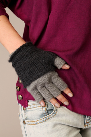 Layered Fingerless Gloves