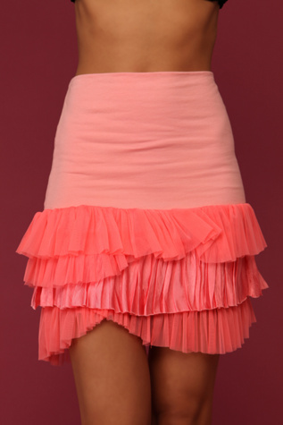 Shine On Ruffle Bottom Tube