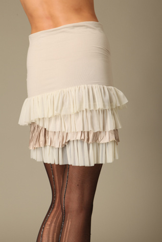 Mauve/ivory