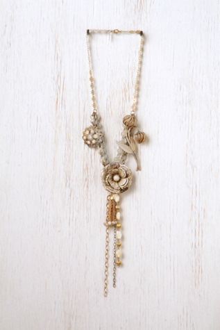 One of a Kind Vintage Spray Necklace