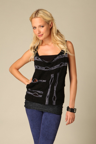 Open Heart Sweater Tunic