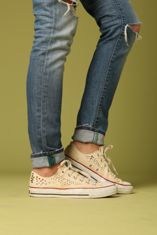 Heat Seal Low Top Converse