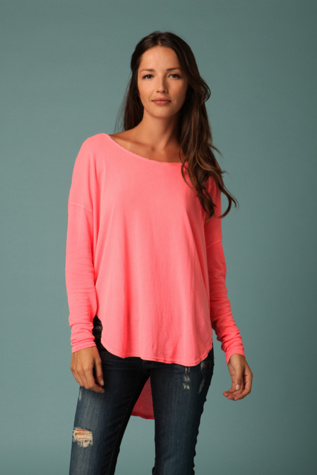 Voluminous Neon Top