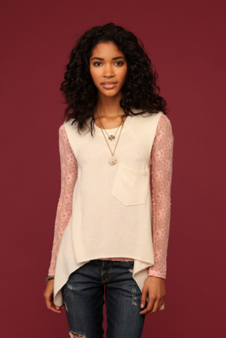 Cashmere Apron Tee