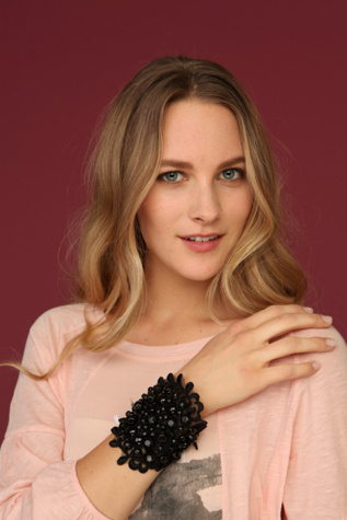 Vintage Embellished Lace Cuff
