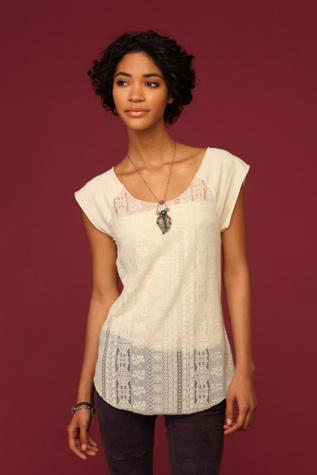 Raglan Lace Tee