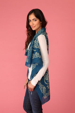 Bandana Print Teal
