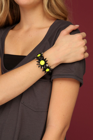 Green Eye Cuff