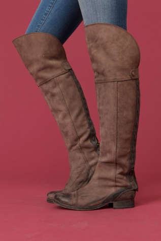 Zip Back Over The Knee Boot