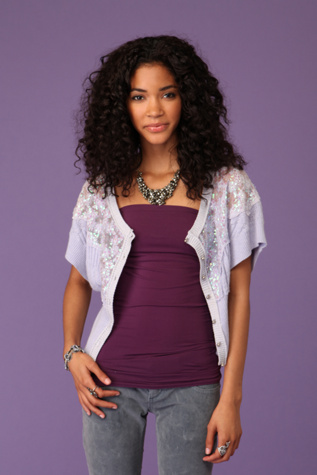Sparkle Embellished Cardigan