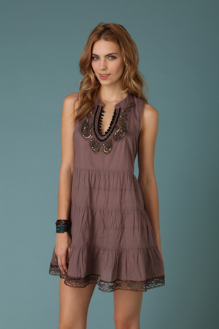 Paisley Necklace Dress