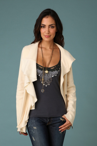 Scuba Ruffle Jacket