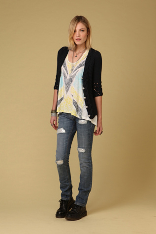 FP Skinny Sequin Jean