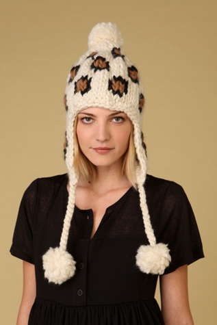 Leopard Earflap Hat