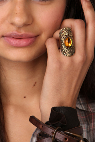Yellowstone Flower Cuff Ring