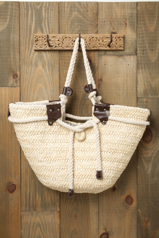 Straw & Rope Tote
