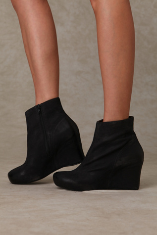 Covered Wedge Bootie