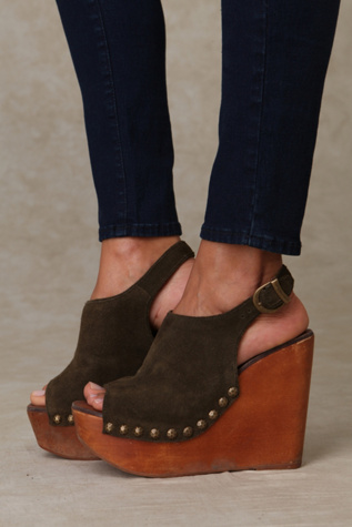 Olive Suede