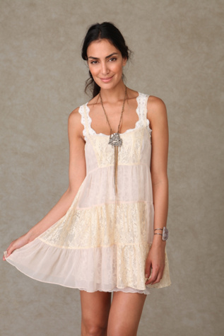 Chiffon & Lace Slip
