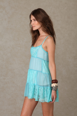 Chiffon & Lace Slip