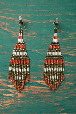Beaded Beach Shake Earring