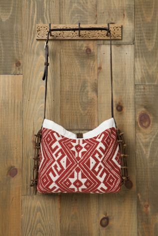 Capri Embroidered Crossbody Bag