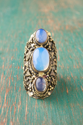 Triple Stone Ring