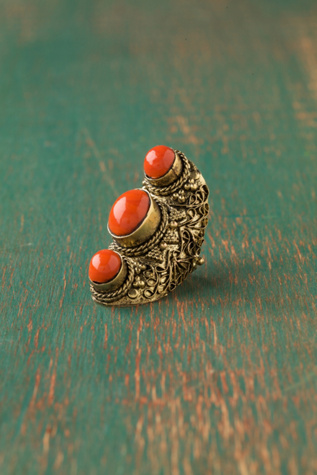 Triple Stone Ring
