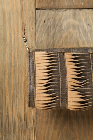 Shredded Twist Crossbody