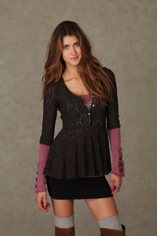 Oo La La Lace Top