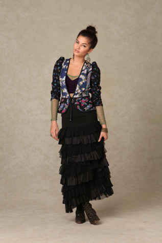 FP ONE Ruffled Layers Maxi Skirt