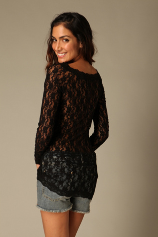 Scandalous Lace Top