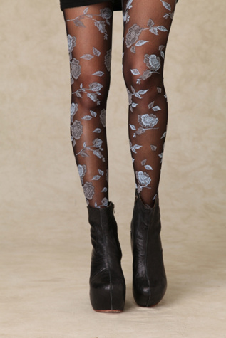 Mesh Roses Tight