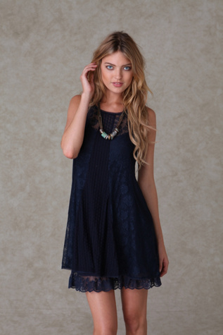 Loving Lace Trapeze Dress
