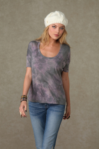 We the Free Short Sleeve Tie Dye Boyfriend Tee