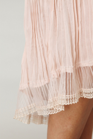 Sheer Pleated Slip