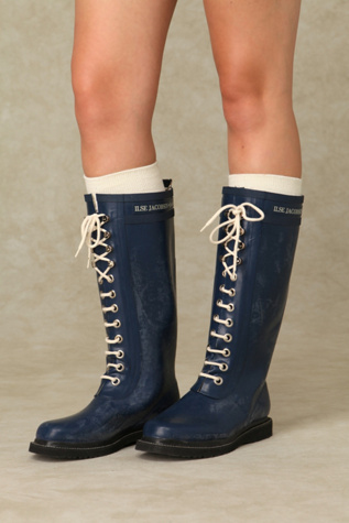 lace up rain boots womens