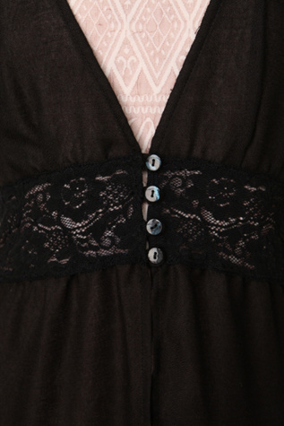 Sheer Maxi Vest