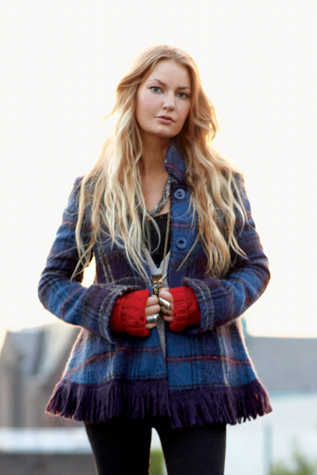 Vantage Point Fringe Coat