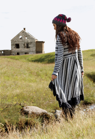 Converging Stripes Cardigan