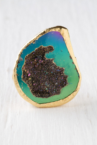 Crystal Crater Ring