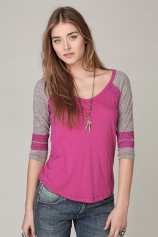 Jersey Raglan Top