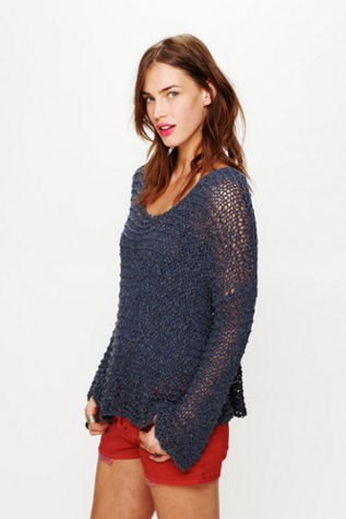 Tape Yarn Beach Sweater at Free People Clothing Boutique