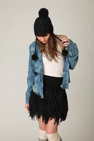 FP ONE Shredded Chiffon Mini